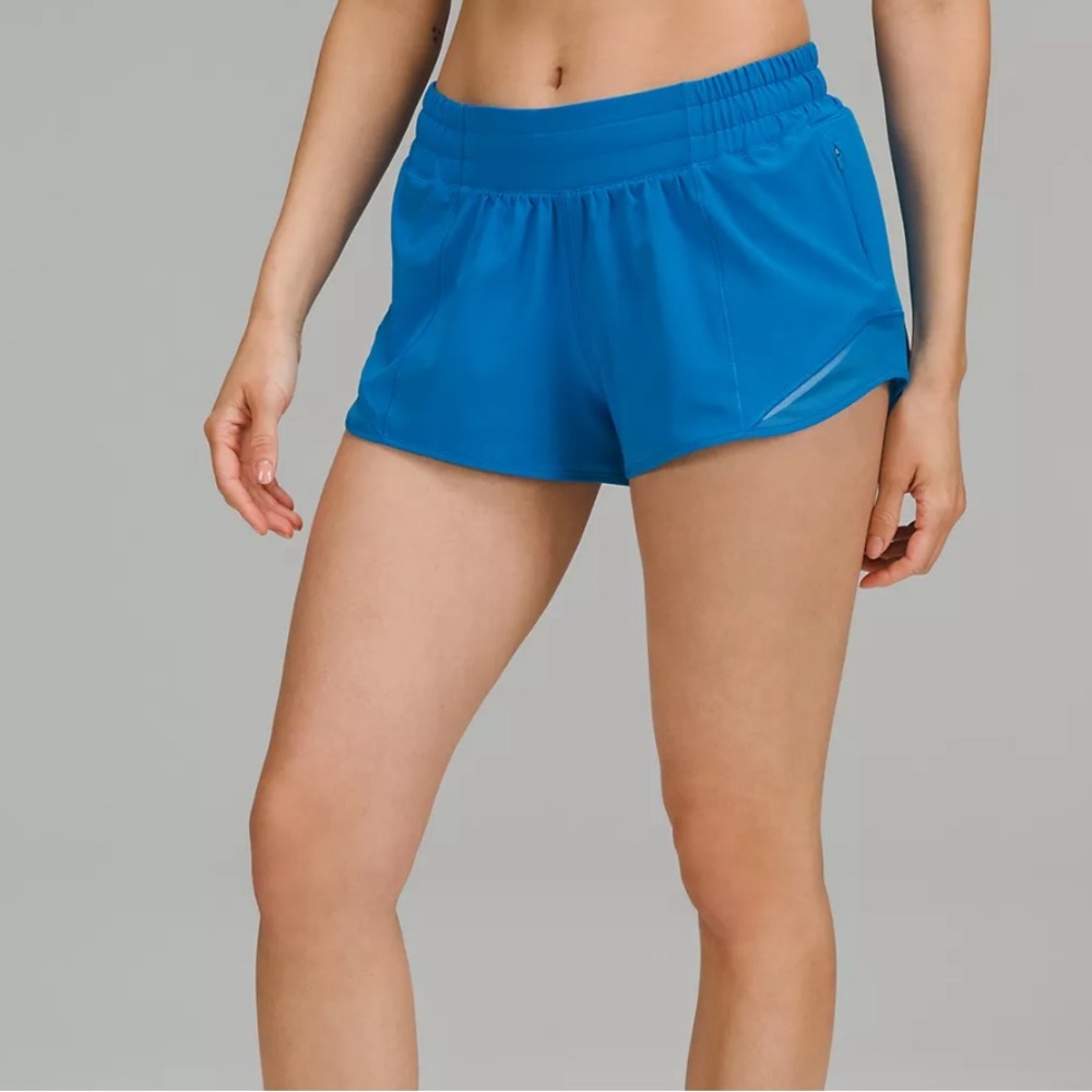 Blue lulu shorts size 2